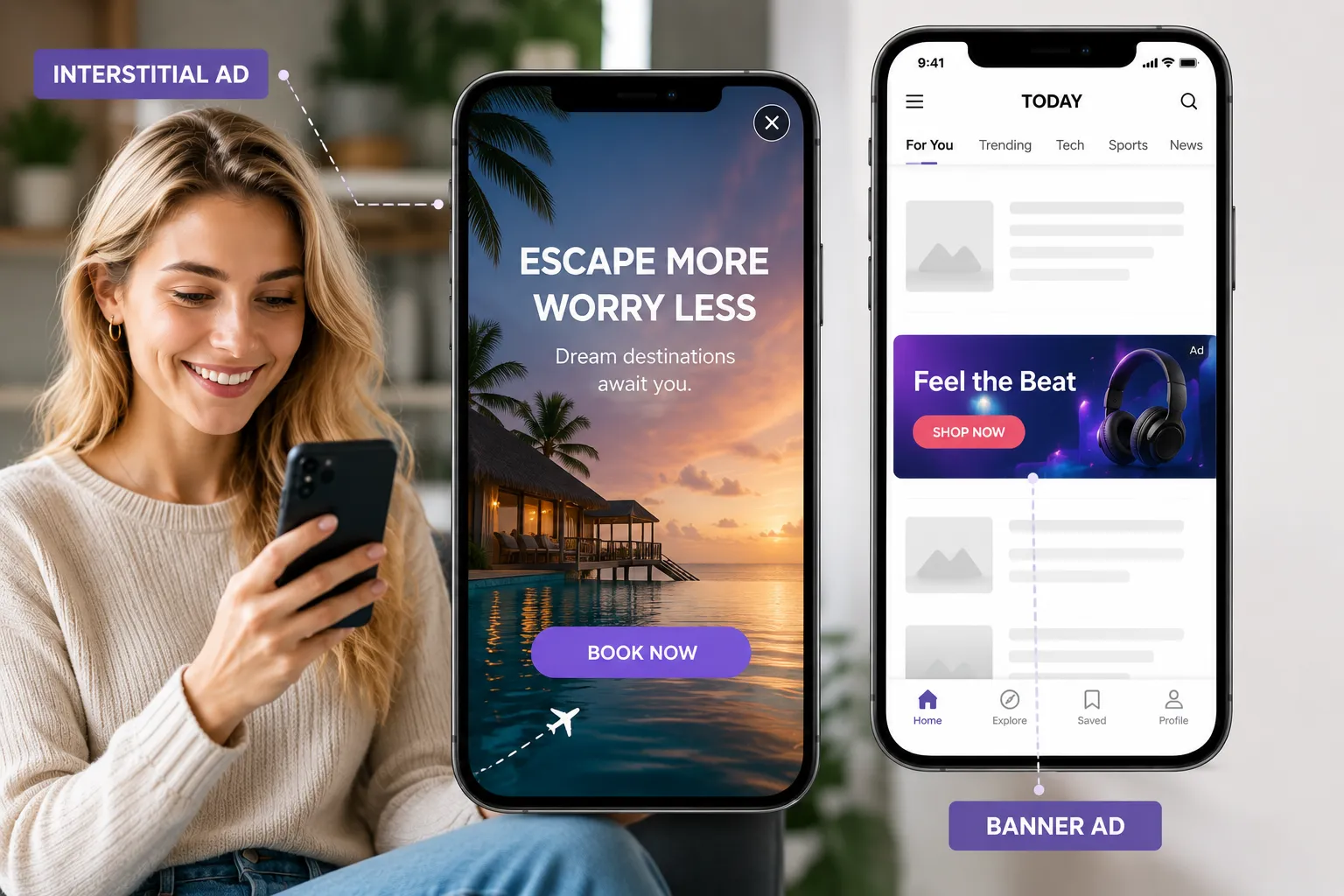 Interstitial Banner Ads